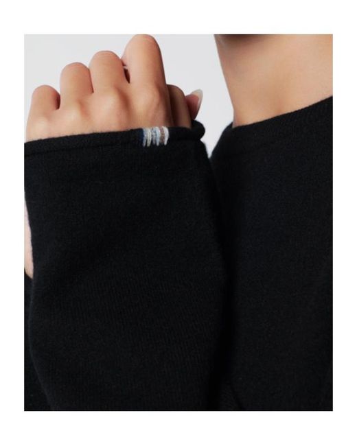 Extreme Cashmere Black Paolo Raven Cashmere Sweater