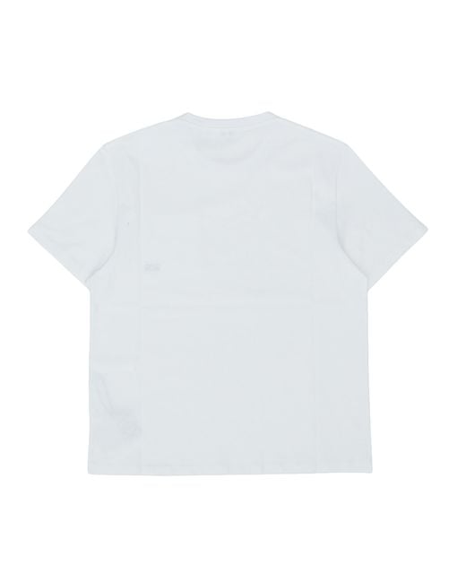 Loewe White Crewneck T-Shirt for men