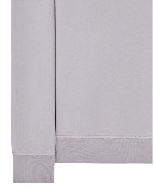 Stone Island Gray Compass-Badge Sweatshirt for men