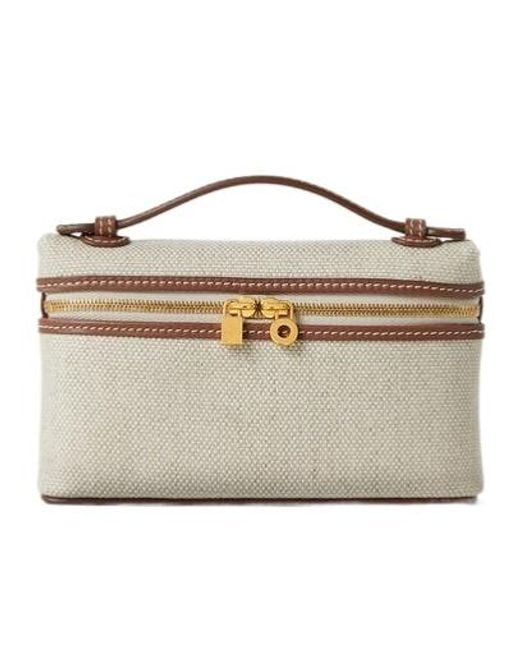 Loro Piana Metallic Extra Pocket Mini Pouch