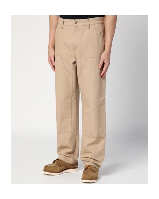 Carhartt Natural Double Knee Trousers for men
