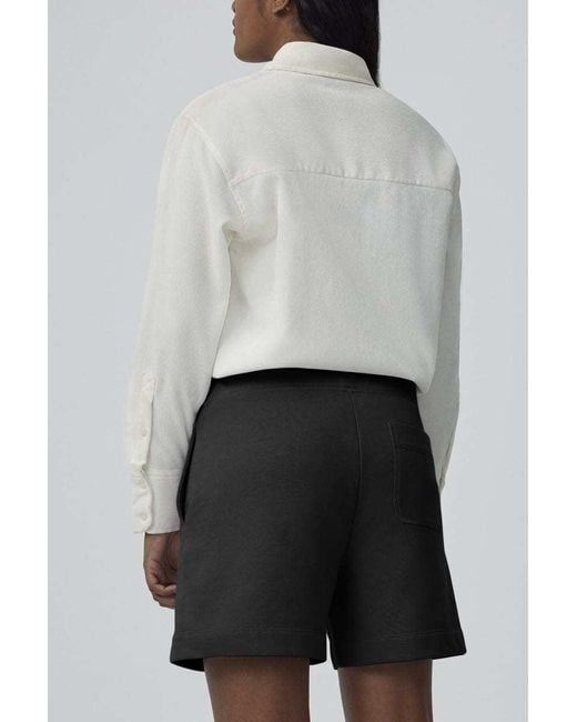 Canada Goose Black X Paola Pivi Muskova Drawstring Shorts