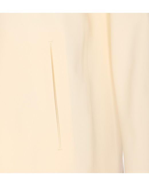Herno Natural Single-Breasted Long-Sleeved Coat
