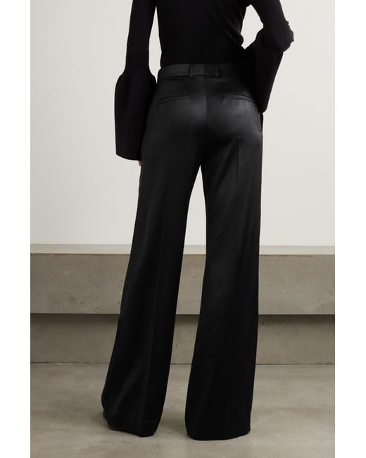 Chloé Black Chloé Wide-Leg Tailored Trousers
