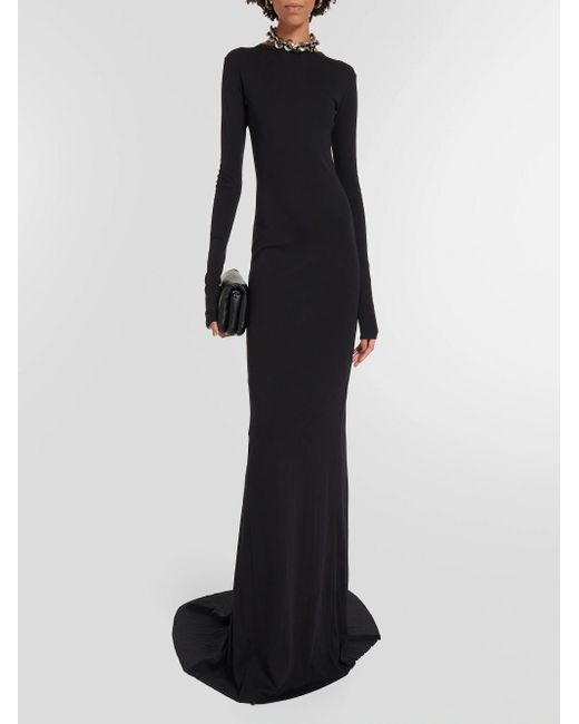Ann Demeulemeester Black Jesse Long-Sleeved Dress