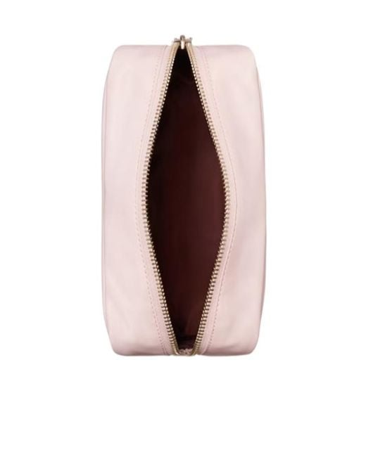 Tory Burch Pink Medium Twist Cosmetic Case