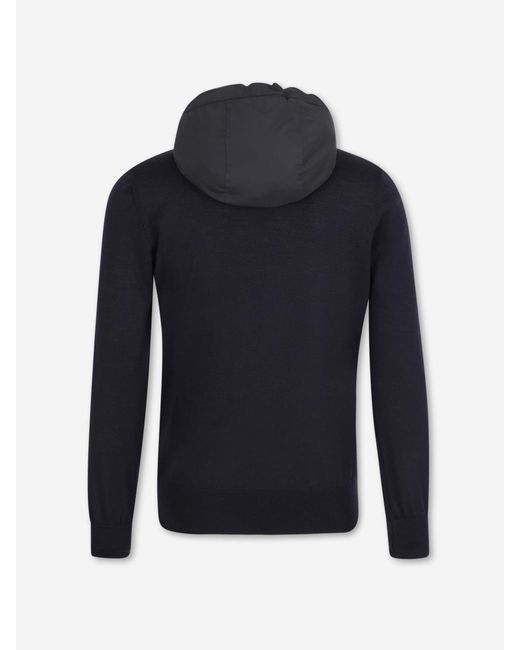 Gran Sasso Blue Long-Sleeved Casual Jacket for men