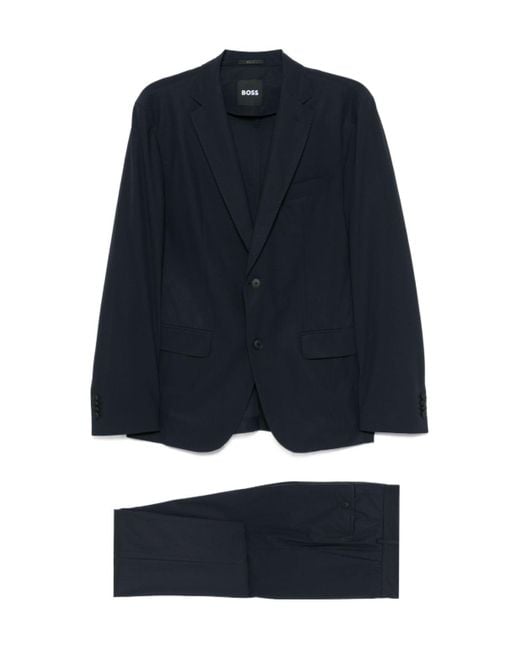 Boss Blue Boss Two-Piece Tailored Suit for men