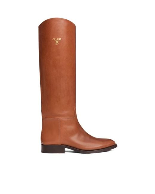 Céline Brown Anais Riding Boot
