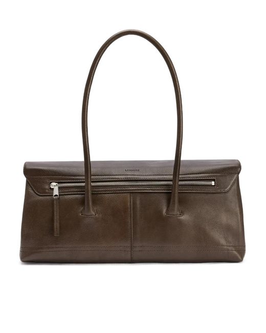Lemaire Brown Gear Shoulder Bag for men
