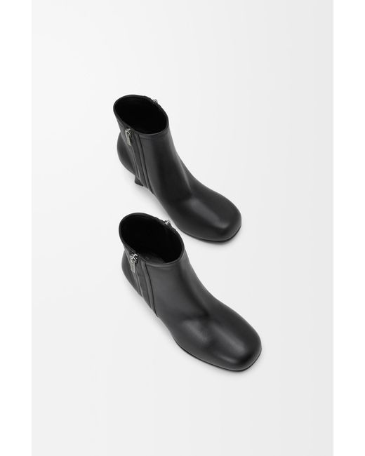 Loewe Black Bobine Ankle Boot