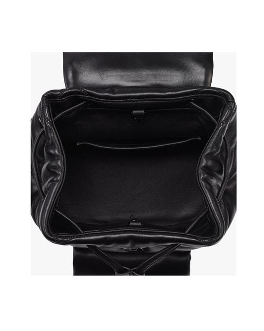 MCM Black Travia Backpack