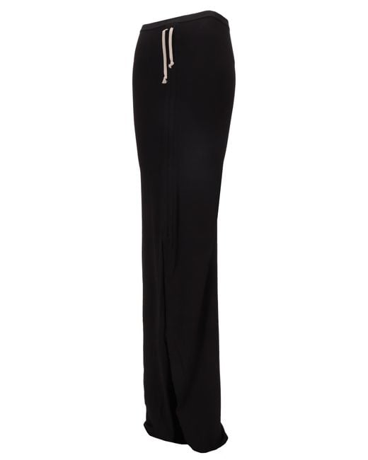 Rick Owens Black Rick Owens Edfu Skirt
