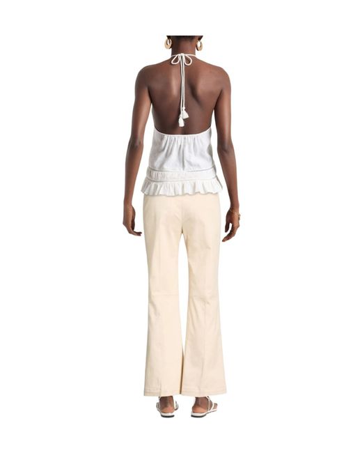 Weekend by Maxmara Natural Stretch Twill Bootcut Pants
