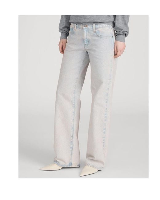 FRAME Gray Belt Loop Jeans