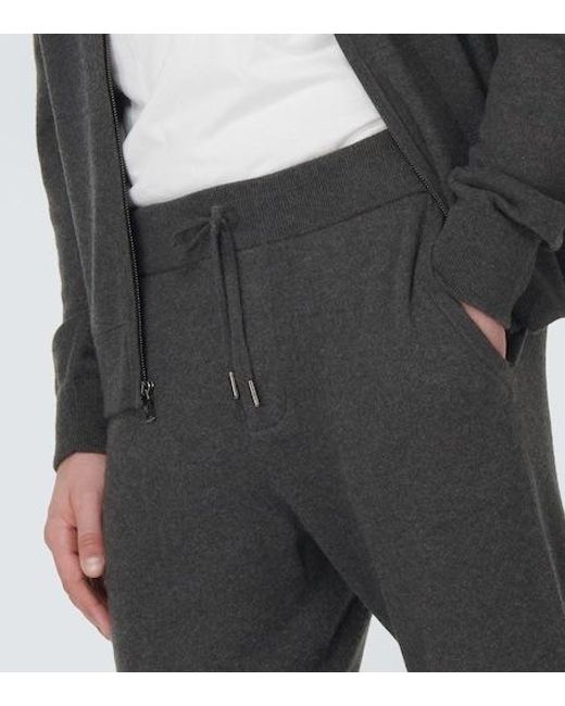 Ralph Lauren Gray Drawstring Waistband Sweatpants for men