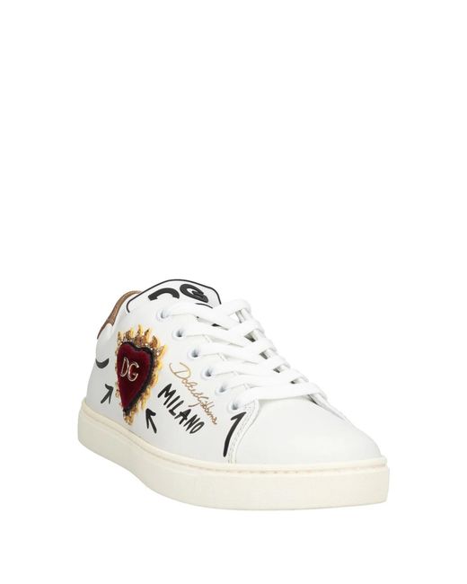 Dolce & Gabbana Natural Solid Color Leather Casual Shoes