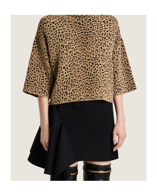 Givenchy Black Slashed Mini Skirt
