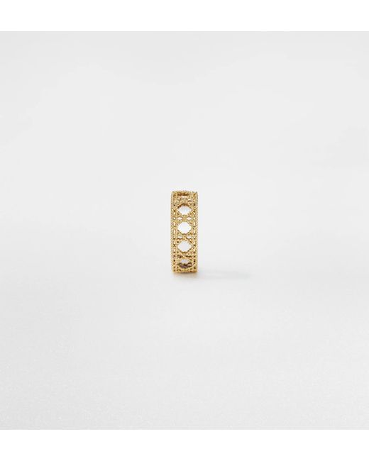 Dior White My Single Ear Jewel