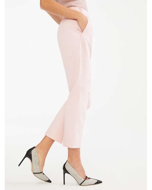 Max Mara Pink Luana Straight Casual Pants