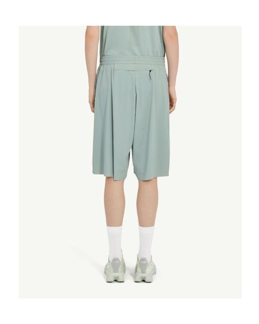 MM6 by Maison Margiela Green X Salomon Running Shorts