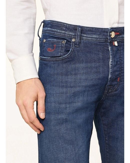 Jacob Cohen Blue Belt-Tethered Jeans for men
