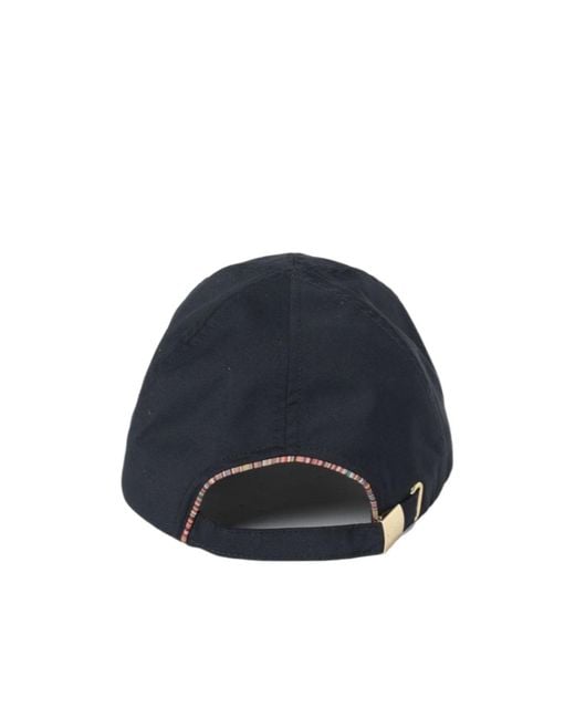 Paul Smith Blue Branded Hat for men