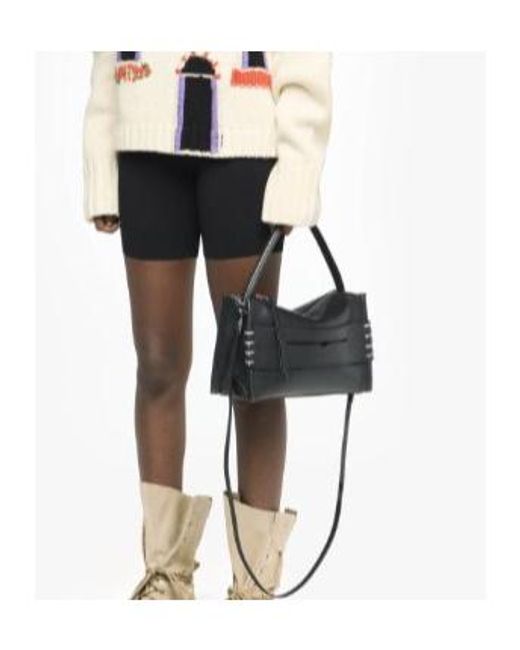 J.W. Anderson Black Jw Anderson Loafer Zipped Shoulder Bag for men