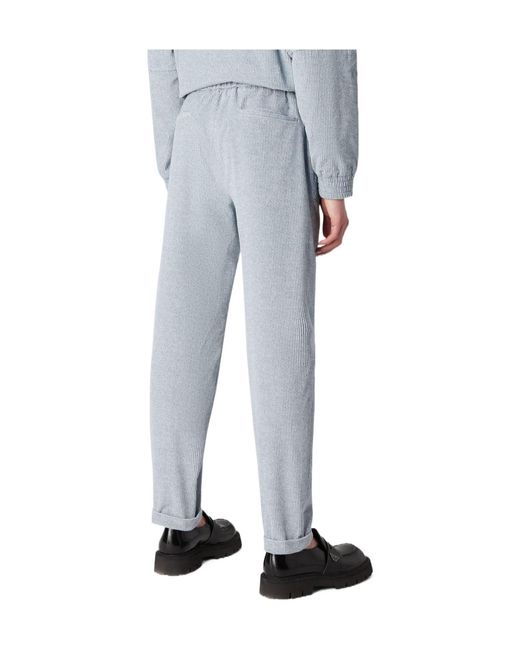 Emporio Armani Gray Casual Trousers for men