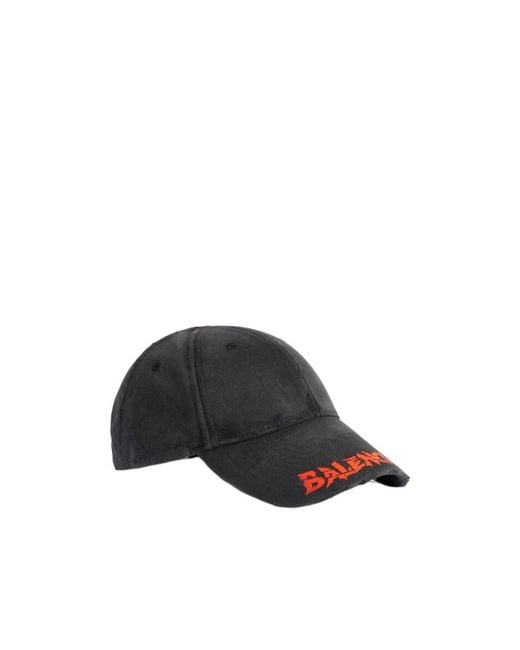 Balenciaga Gray Logo Detailed Cap for men