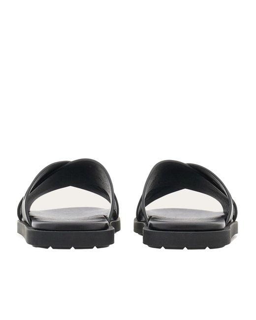 Ferragamo Multicolor Ferragamo Logo Embossed Slides for men