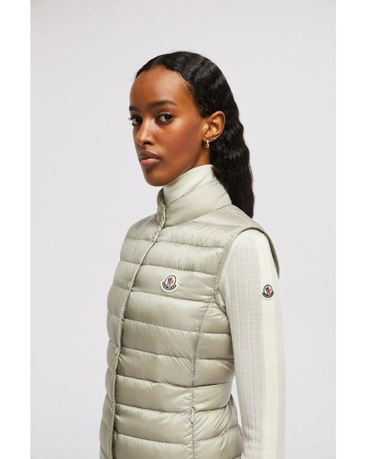 Moncler Gray Liane Down Vest