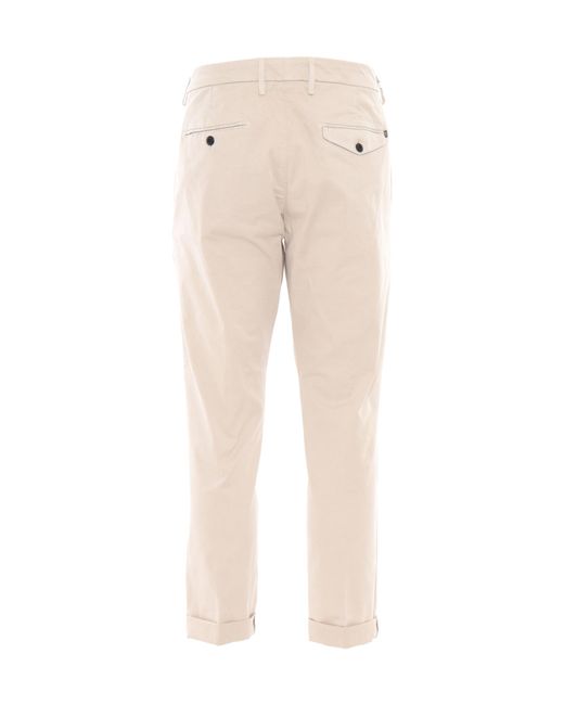 Dondup Natural Belt Loops Slacks for men
