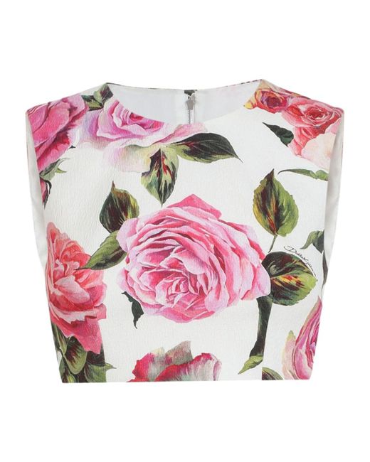 Dolce & Gabbana Pink Sleeveless Vest