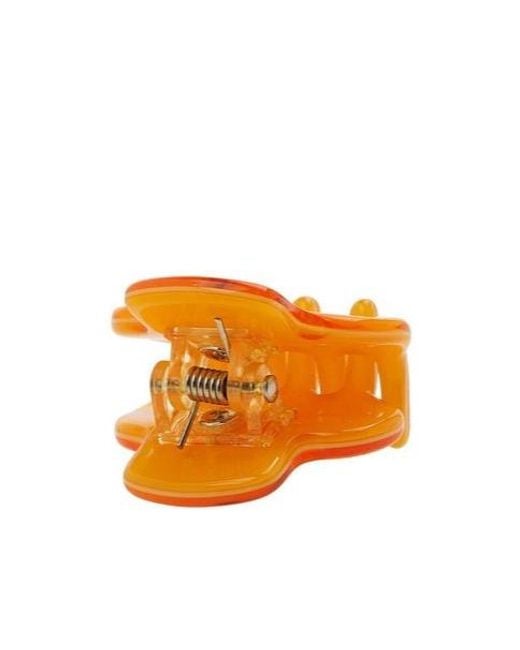 Etro Orange Logo Hair Accessories