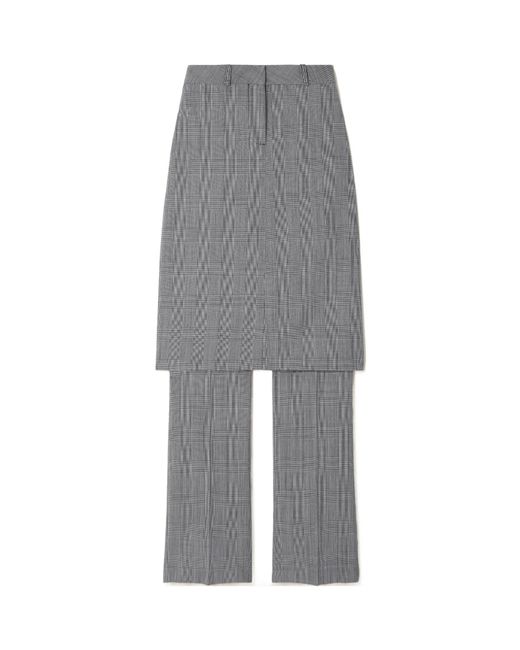 Coperni Gray Straight Casual Pants