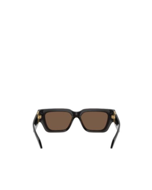 Versace Multicolor Eyewear Rectangle-Frame Sunglasses