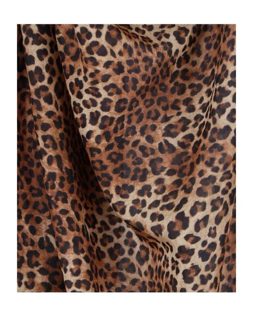 Mc2 Saint Barth Brown Thaiti Printed Pareo