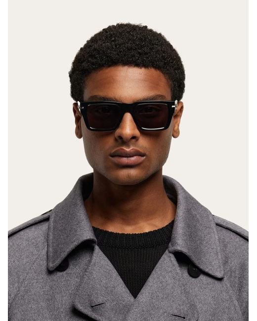Ferragamo Black Sunglasses for men