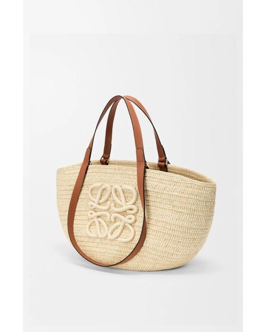 Loewe Natural Medium Eclipse Woven Bag