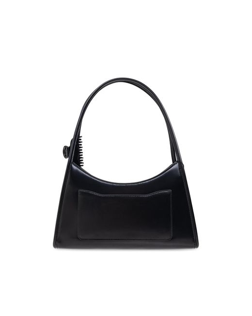 Marc Jacobs Black The Glam Claw Clip Shoulder Bag