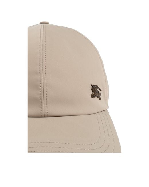 Burberry Natural Logo-Emblem Baseball Cap for men