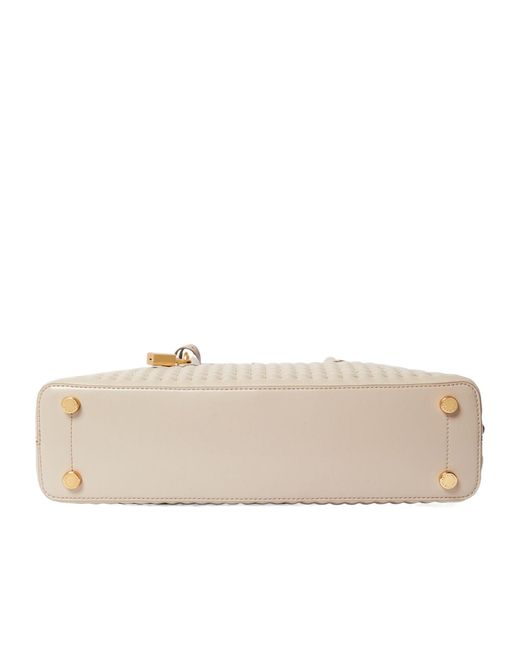 Stella McCartney Natural Ryder Quilted Shoulder Bag
