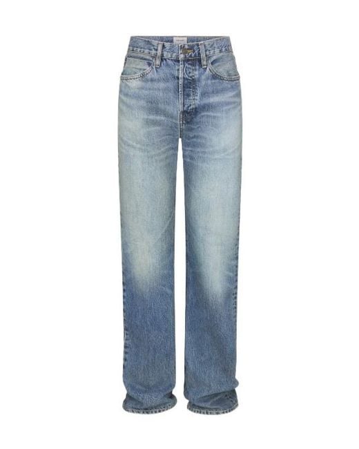FRAME Blue The Stack Jeans