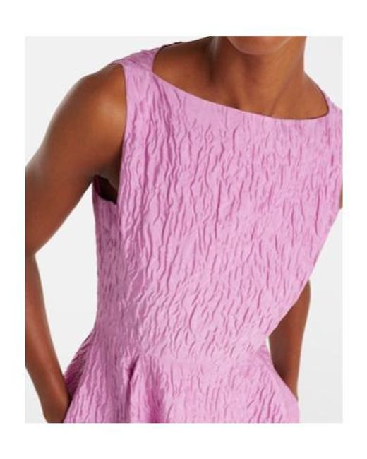 Roksanda Purple Sleeveless Midi Dress
