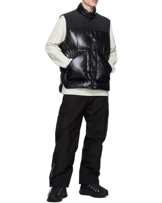 Moncler Black X Fragment Hiroshi Fujiwara High-Top Sneakers for men