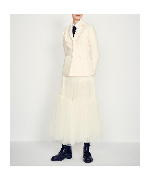 Dior Natural Christian Single-Breasted Jacket