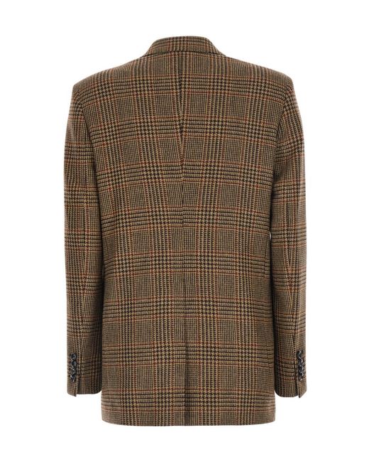 Tagliatore Brown 'Berta' Single-Breasted Wool Jacket