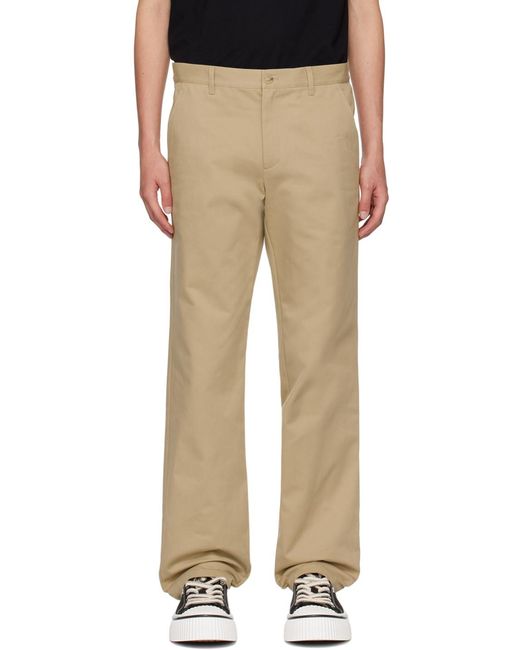 A.P.C. Natural Classic Straight-Leg Pants for men