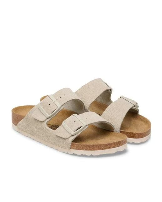 Birkenstock White Arizona Sandals for men